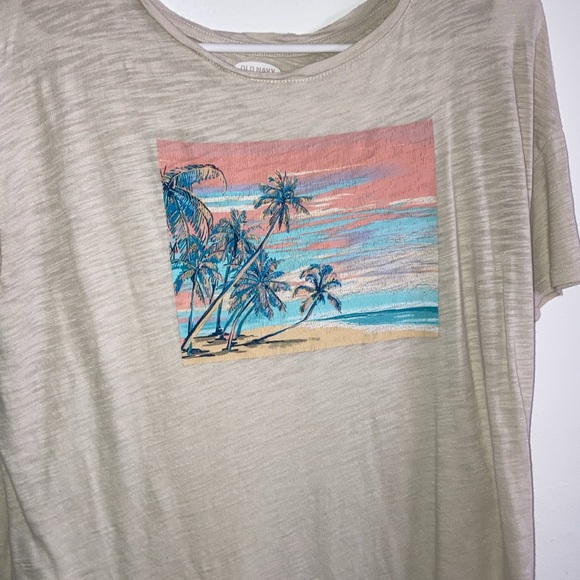 Old Navy, summer graphic tee size small - Picture 2 of 6
